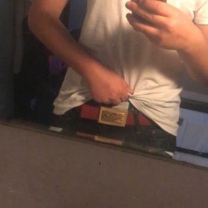 Red ferragamo belt